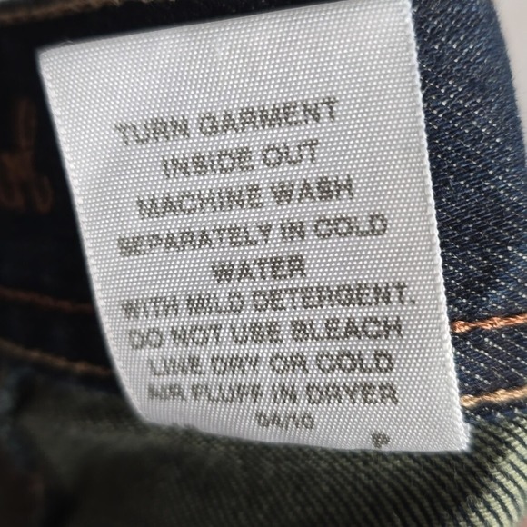 Cruel Girl Women's Jeans Sz 9 Rocky Mountain Clothing Wide Leg Pockets Stitching - Picture 11 of 11